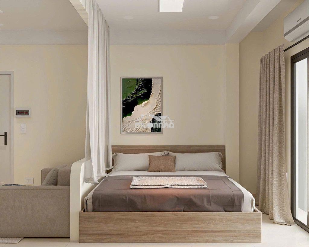 Cho thuê căn hộ studio full nội thất mới ngay tại trần não gần cầu sg - 3