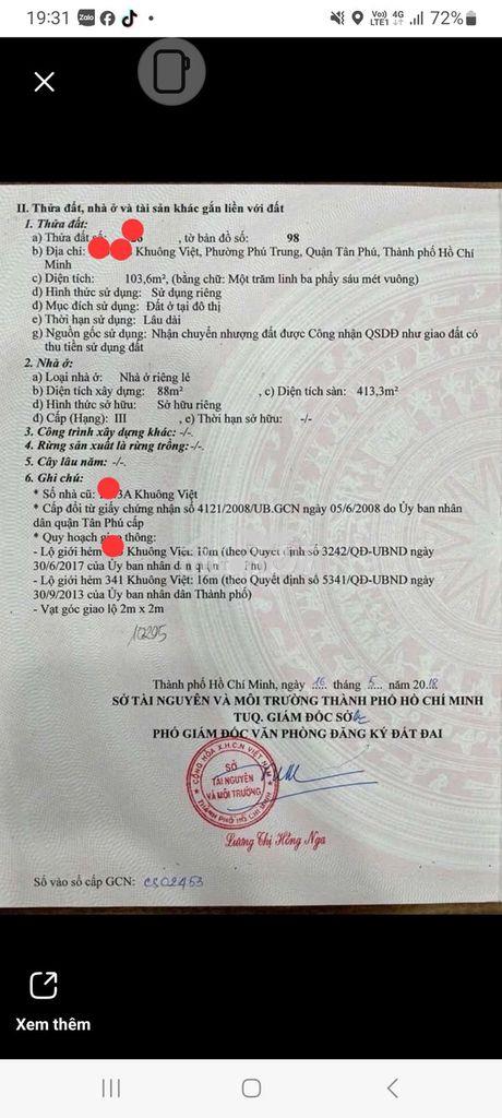 *Nhà cách gốc 2mt chỉ 1 căn _hxt_giáp q.11_2 phút tới kdl đầm sen** - 2
