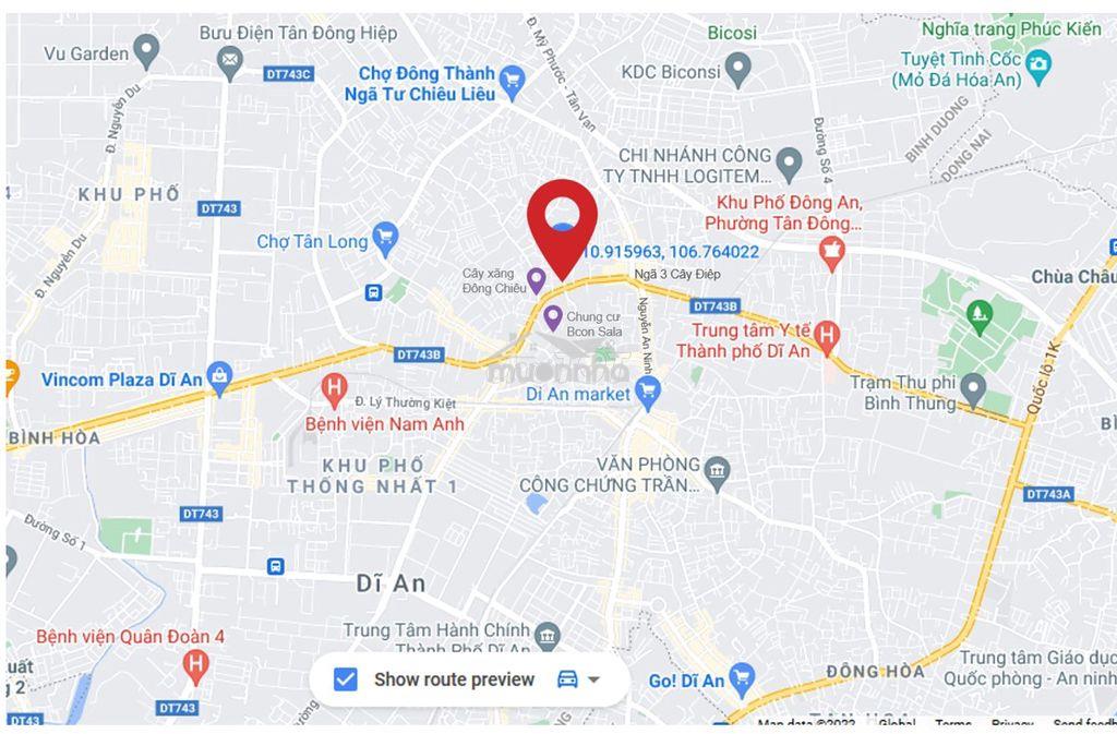 Bán đất 400m2 mt đường lớn, tỉnh lộ đt 743a tp dĩ an (10x40) chính chủ - 4