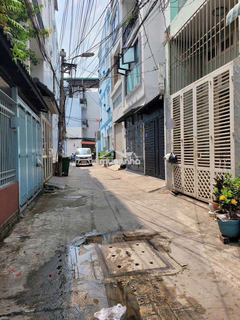 Hẻm xe hơi dương quảng hàm 44m2 4m x 11m 2 tầng sát bình thạnh 6,5 tỷ