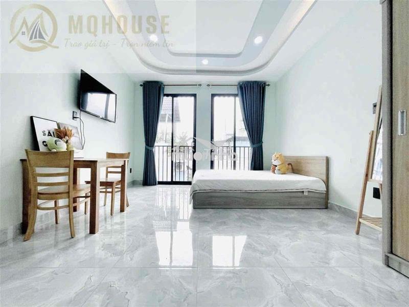 ✅Căn hộ mini ban công 40m2 thoáng mát_xa bếp_gần chợ bà chiểu