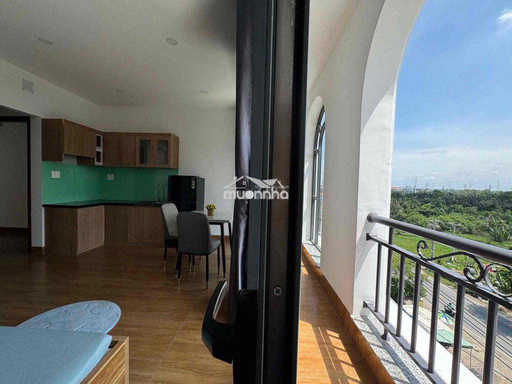 Cho thuê căn hộ studio ban công to-full nội thất-ngay gần sala - 2