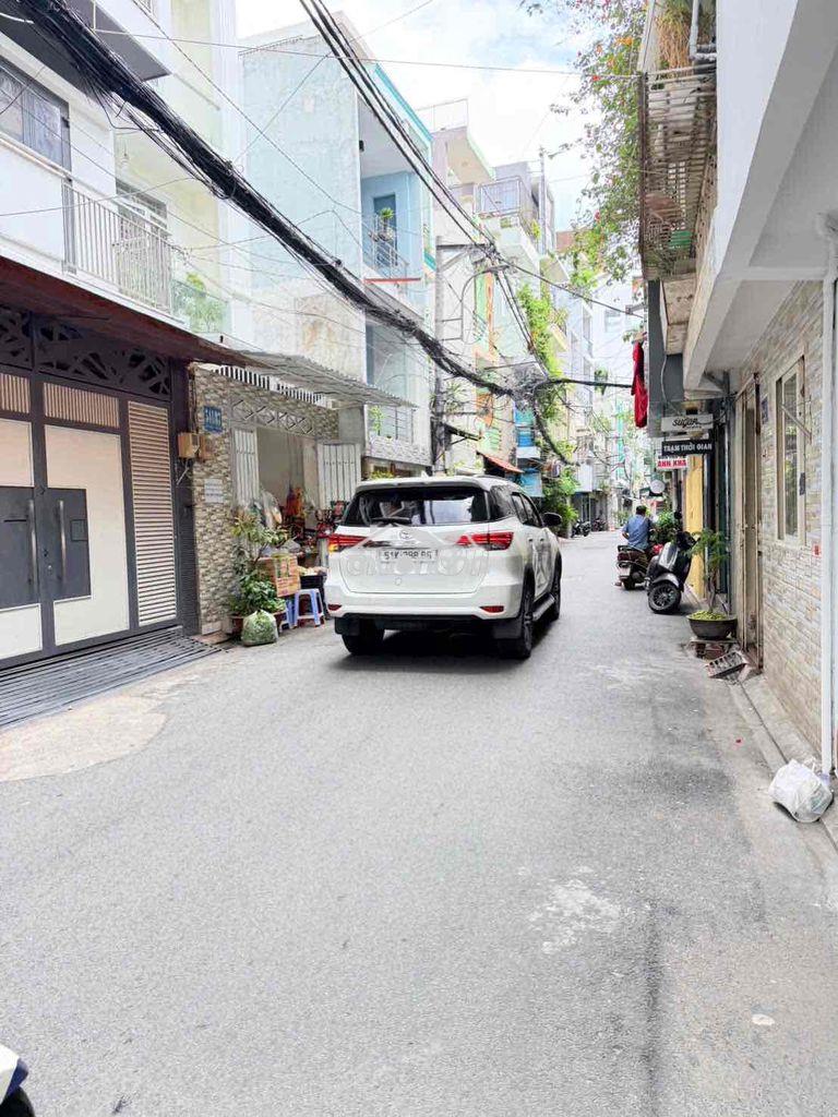 Nhà dt 4,5m x 14m đường 2 ô tô 🚘, có thang máy 450kg nhà 4 tầng lầu - 2