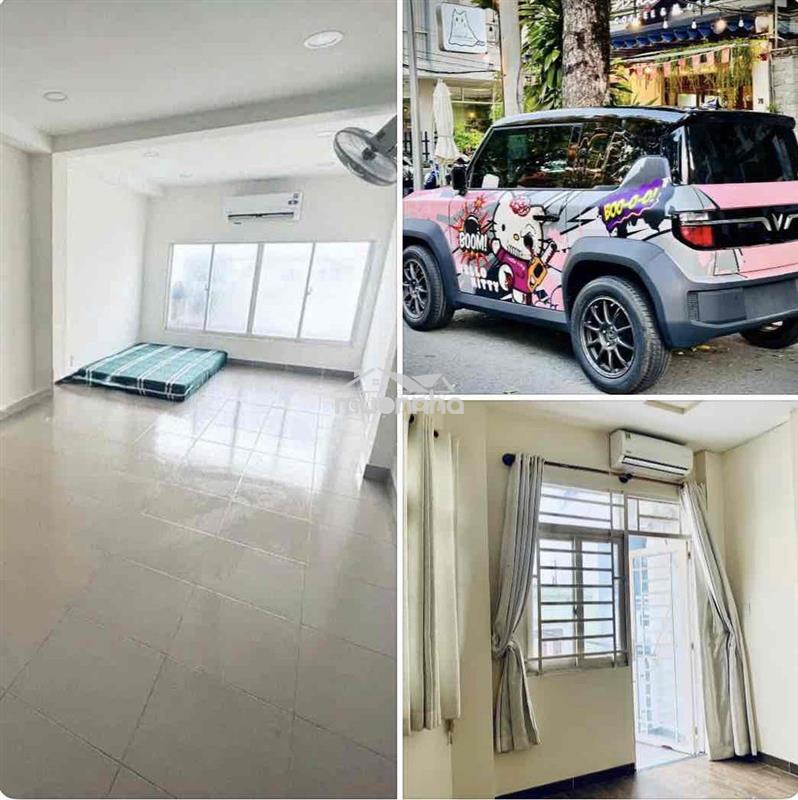 Nhà rộng mới, xe hơi đậu, 1 trệt 3 lầu, sân thg, 3p. ngủ ok 🫰🫰