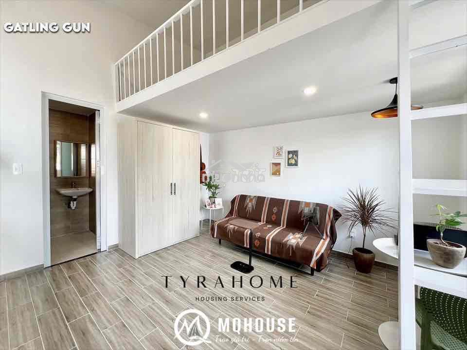 Cho thuê căn hộ duplex gần uef, hiu, hutech, full nội thất, cửa sổ - 2