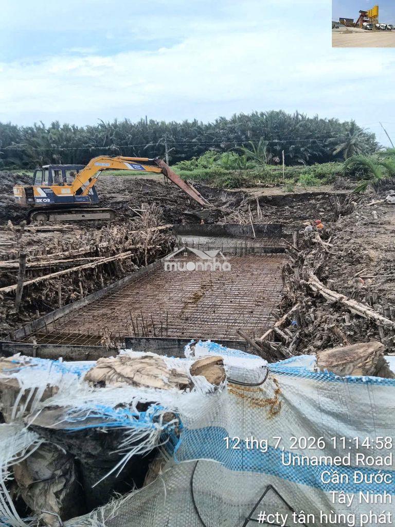 Đất full thổ 609m2 mt xe hơi xã tân chánh rẻ 700tr