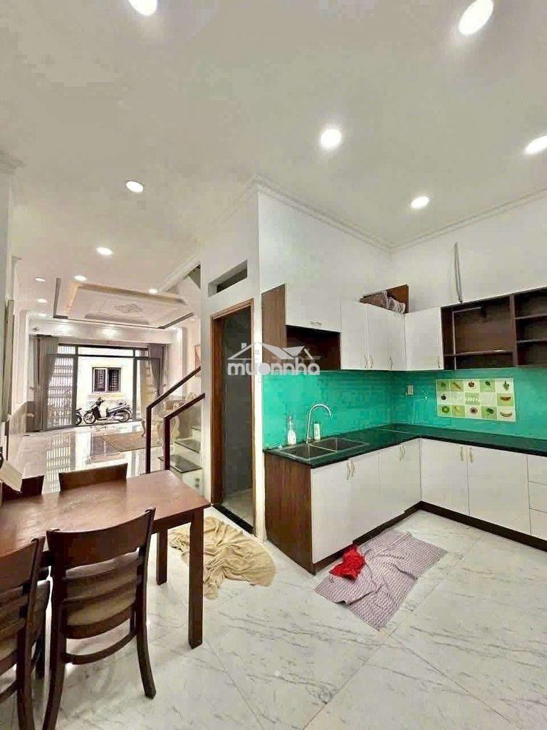 Cho thuê nhà 1 trệt 3 lầu 4pn 5wc hẻm xe hơi kdc hoàng quốc việt - 3