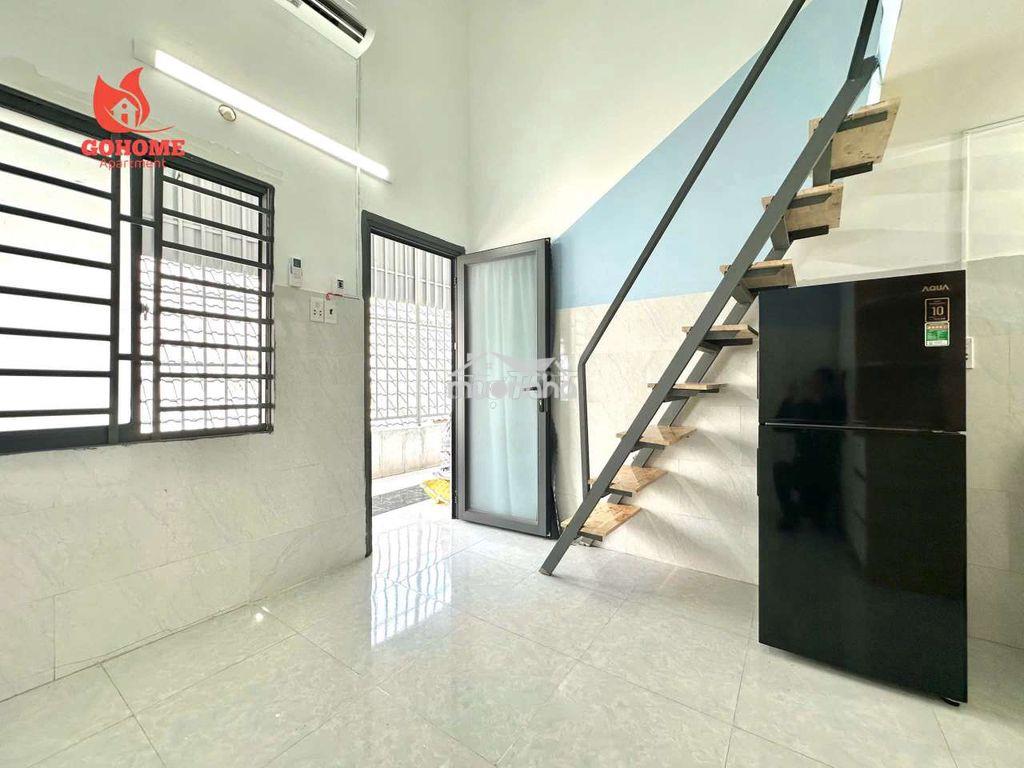 Phòng trọ gác cao full nội thất gần chợ đầu mối hốc môn, đh huflit - 2