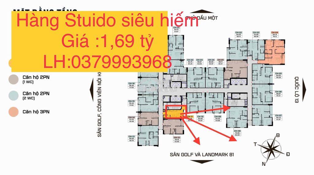 Căn hộ stuido siêu hiếm dimond boulevard nhận nhà ngay - 3
