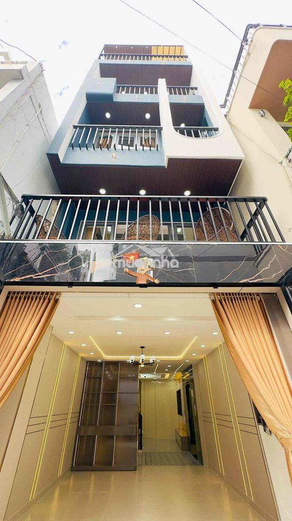 💥 Nhà mới phú nhuận - oto vào nhà - 5 tầng - 50m2 - thang máy - full