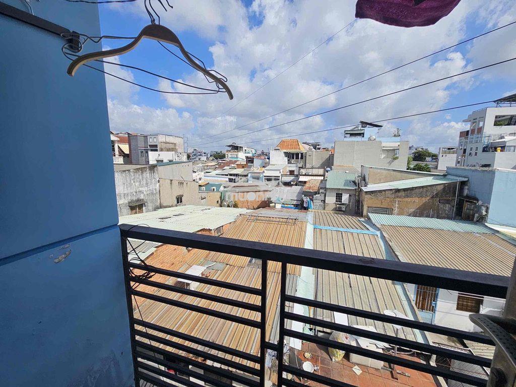 Nhà nguyên căn ngay vòng xoay điện biên phủ 2pn 2 ban công - 2