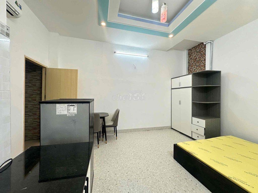 Studio full đầy đủ nội thất giờ giấc tự do ngay ngã 4 bốn xã - 3