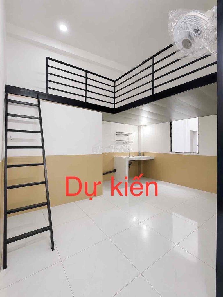 Phòng đang sửa mới gác cao đứng được gần đh công thương-aeon tp - 3