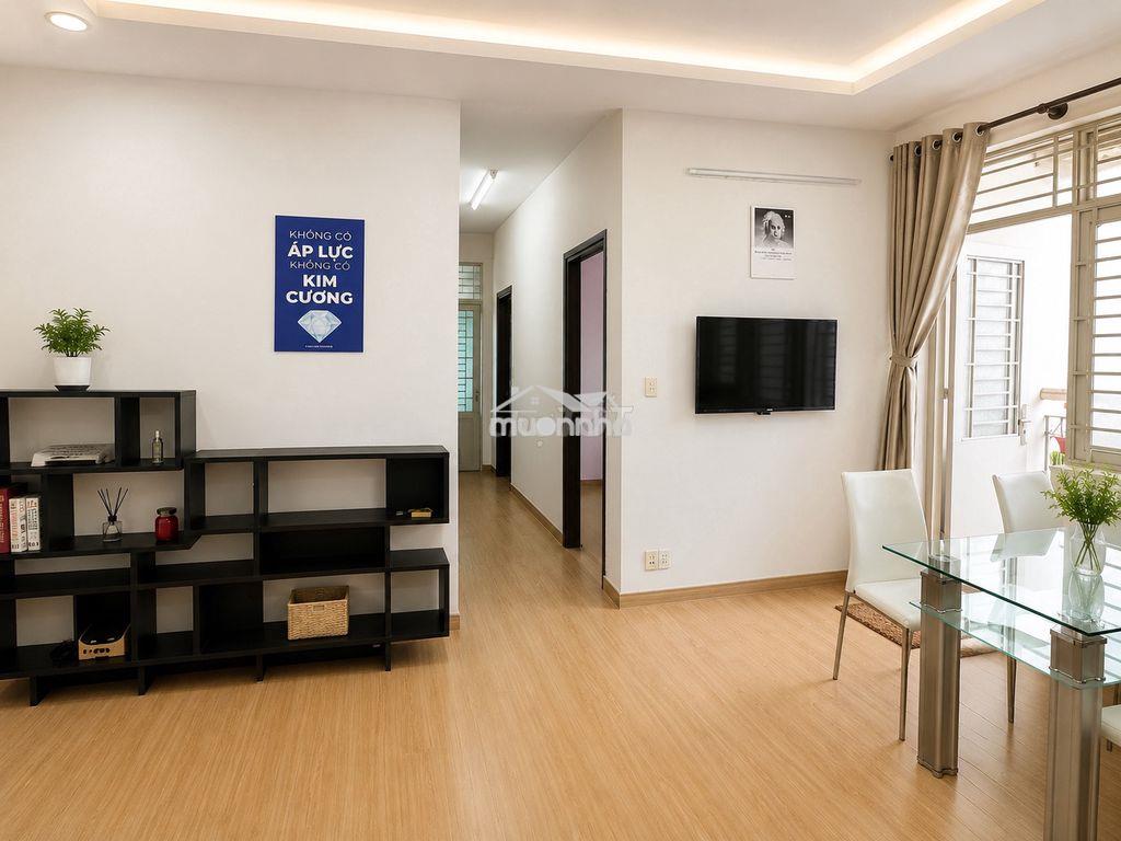 Cho thuê căn hộ chung cư 312,dt70m2, 2pn,2wc có nội thất 1/9 ở giá 9tr - 3