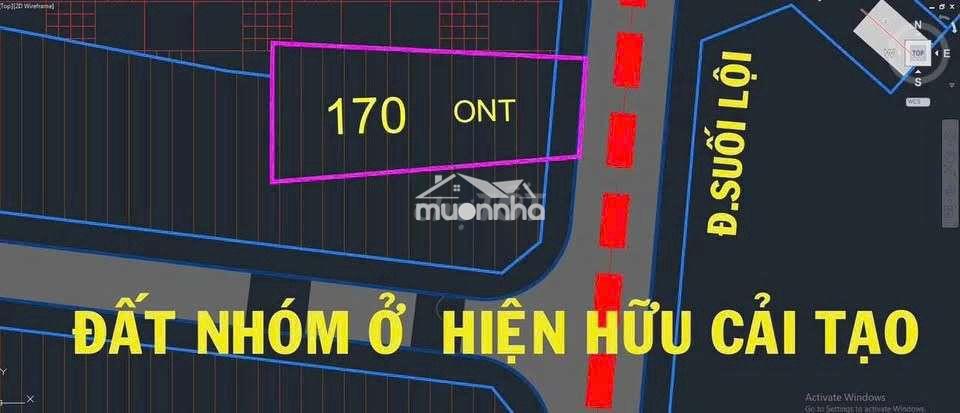 580triệu/273m2 mặt tiền đường suối lội, tân thông hội,shr - 4