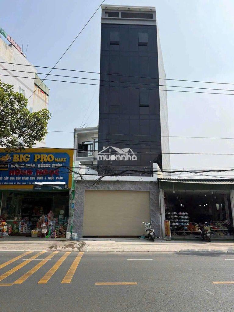 Tòa nhà 6 tầng đường lê hồng phong kinh doanh sầm uất dĩ an 