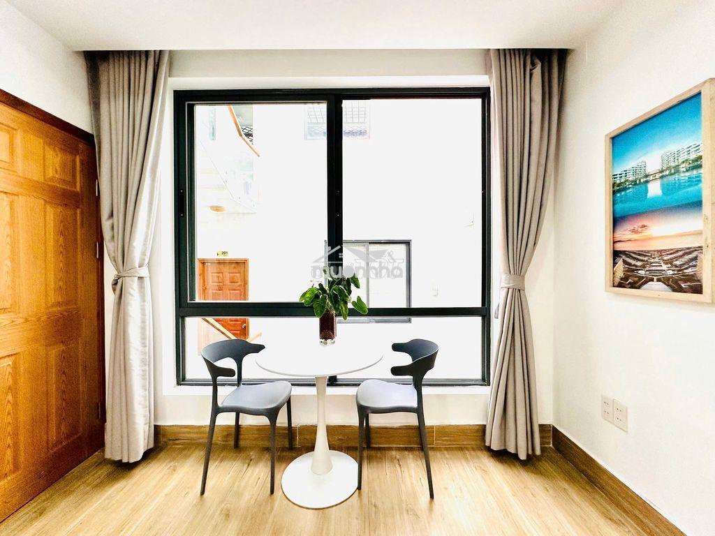 Cho thuê chdv bình thạnh studio, full nội, ban công, cửa sổ, 20m2, - 2