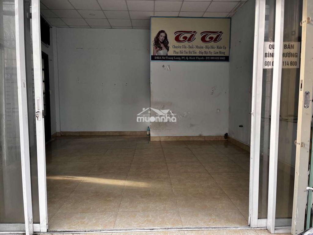 Cho thuê nhà trệt cấp 4.nơ trang long. p12.quận bình thạnh - 2