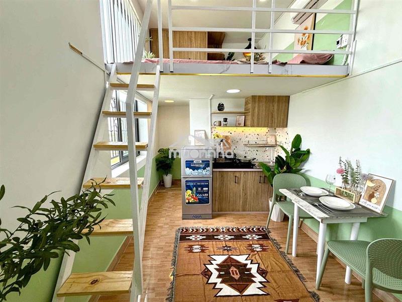 Phòng duplex full nội thất - ban công siêu thoáng