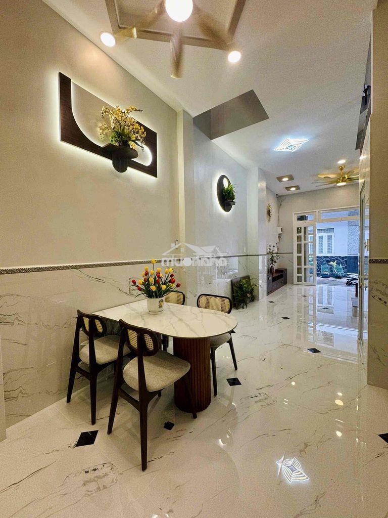 Nhà đẹp, mới, ở liền, hẻm xe tải đường mai xuân thưởng, p4, quận 6 - 3