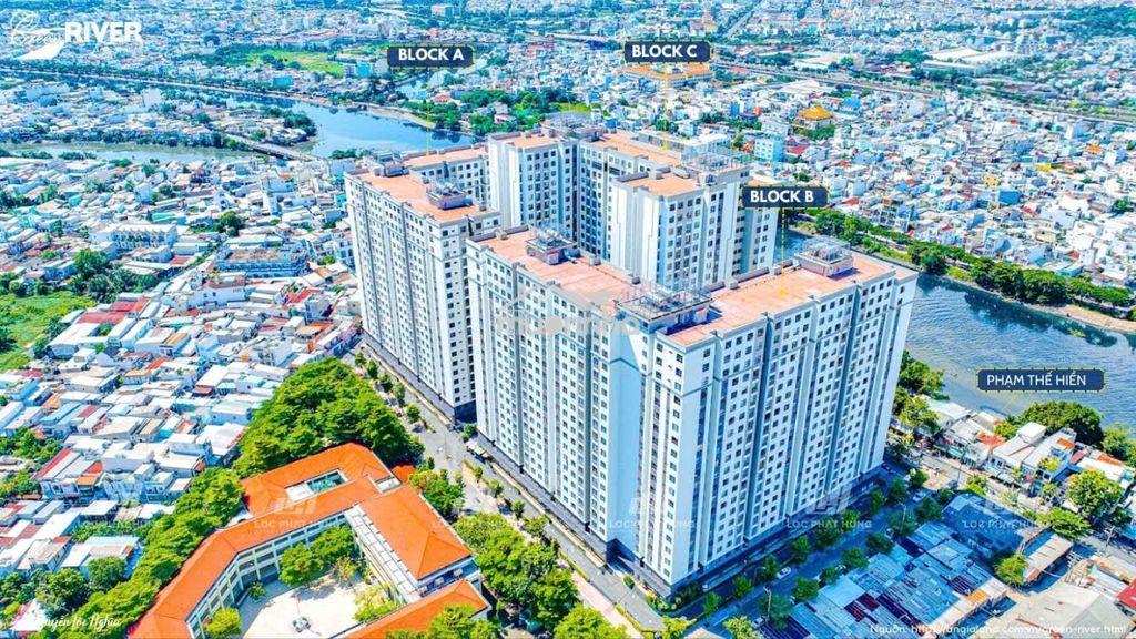 Chính chủ bán ch green river q8, dt 65m2/ 2pn, nhà mới, giá 2.77 tỷ - 2