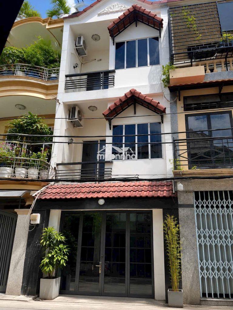 Cho thuê nhà hẻm xe tải nguyễn xí p13 bt, 6pn, giá 20tr thuong luọng