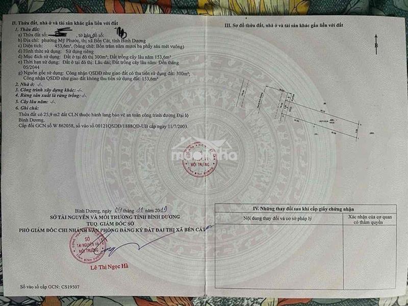 Bán nhà mặt tiền ql13 ngay trung tâm bến cát