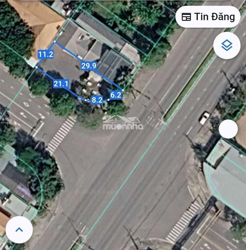 Mbkd lô góc 300m2 huỳnh văn lũy - cao thắng tpm