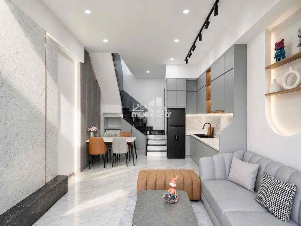 Xvnt_ hẻm 3.5m_ khu cao tầng_2 tầng_dt: 35m2_ view landmark_ 3p tới q1 - 2