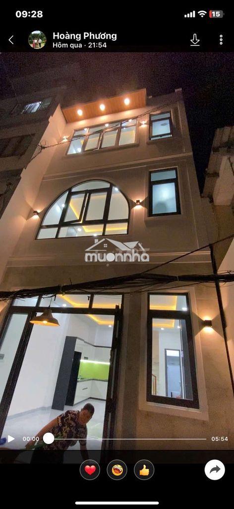 Nhà mới xây an dương vương, phường chợ quán tp.hcm.