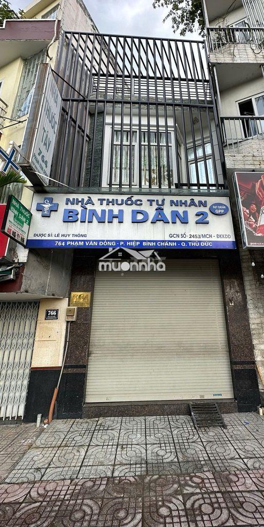 Cho thuê nhà mặt tiền nguyên căn mặt tiền đường phạm văn đồng - 3