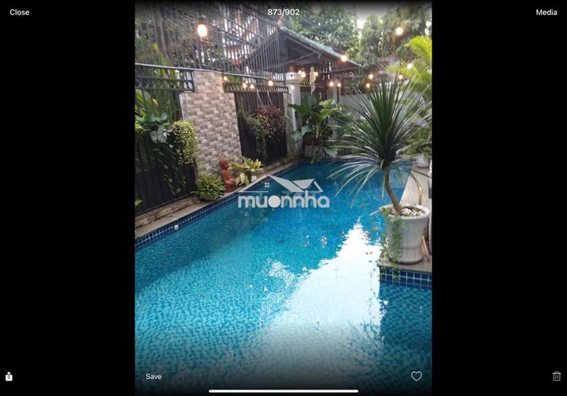 Cho thuê villa khu compound thảo điền - hồ bơi - 6 phòng ngủ - 4,500$