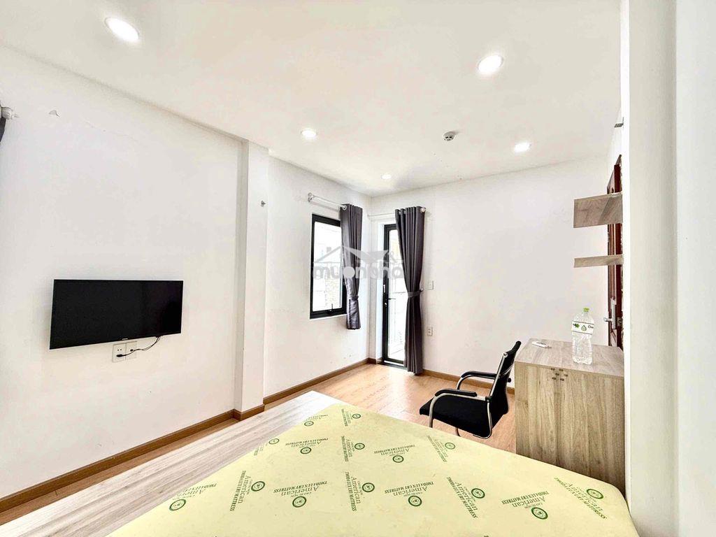 Cho thuê căn hộ bancol full nội thất rộng 30m2 ngay toà nhà vietell - 3