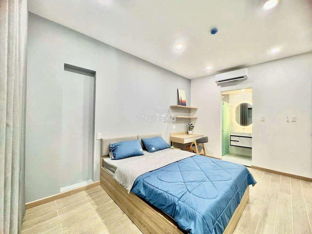 Cho thuê căn hộ 1pn - có balcony - rộng 45m2 - cmt8 q3 - 4
