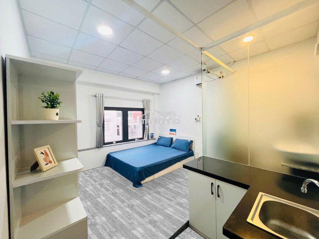 Phòng studio cửa sổ -full nội thất-gần cầu thị nghè-sát q1 chỉ 5 triệu - 2