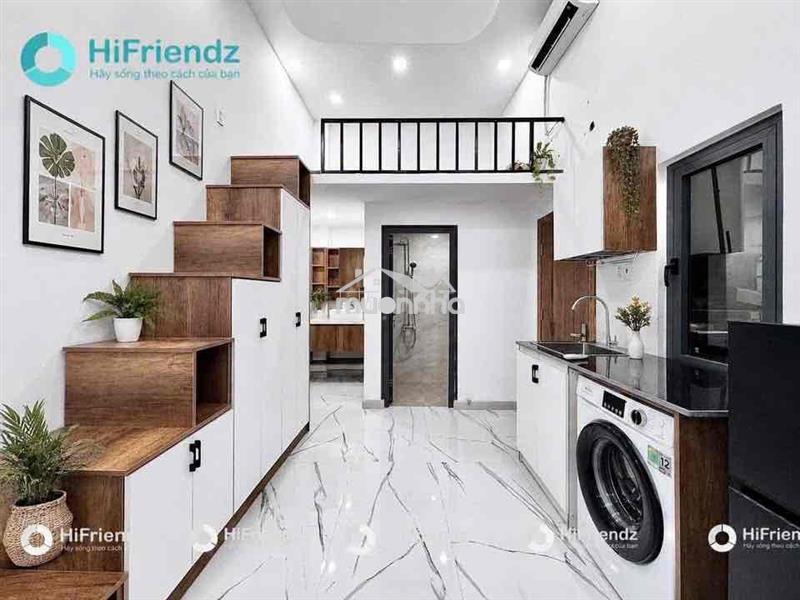 Trống *** 1 phòng có gác full nội thất ngay hoàng hoa thám