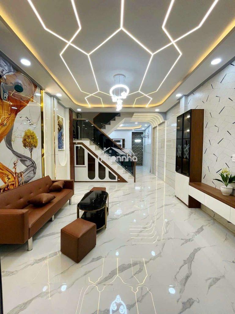Hẻm ô tô hồng bàng quận 6,dt: 51m²,3 tầng mới đẹp vào ở ngay. - 2