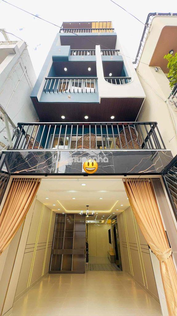 💥 Nhà mới phú nhuận - oto vào nhà - 5 tầng - 50m2 - thang máy - full - 2