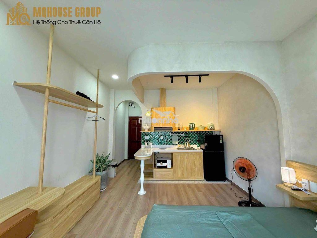 🏢 Cho thuê căn hộ studio tách bếp - mới 100% - ban công hướng đông - 4