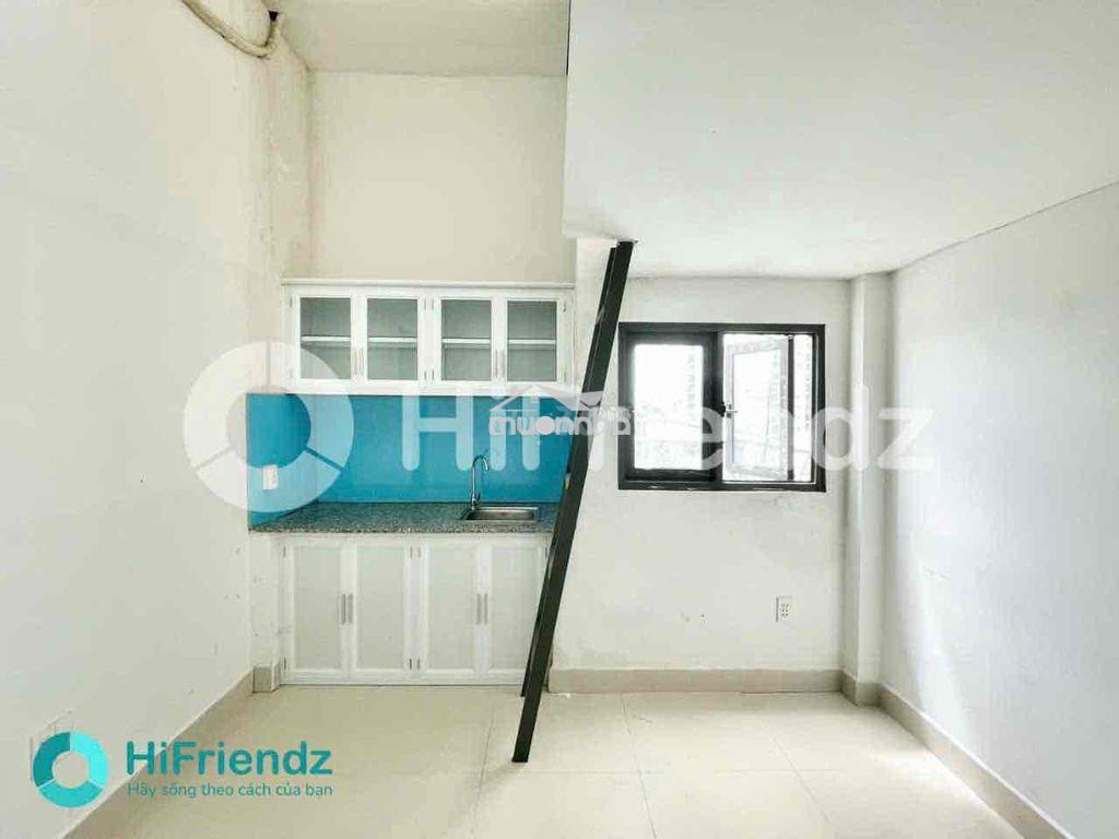 Phòng trọ sinh viên thang máy giá rẻ gác cao ghoang cửa sổ trời vhu - 3