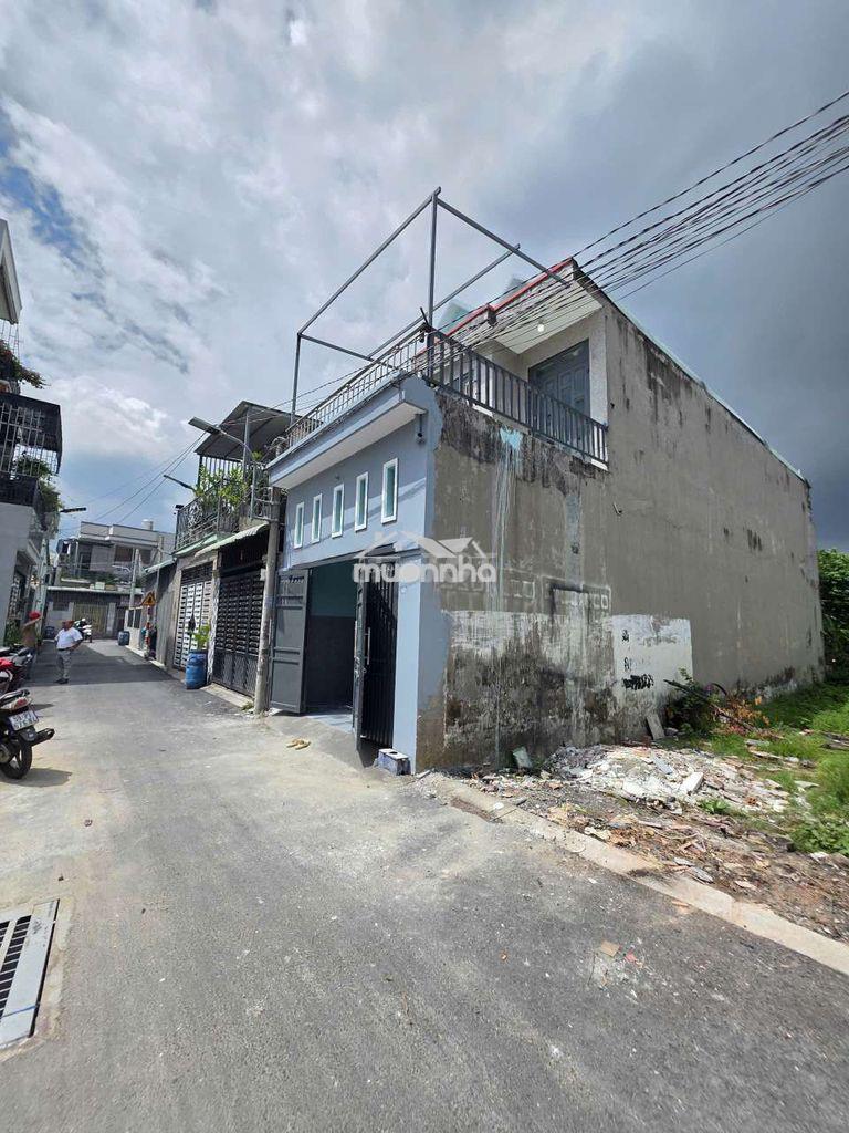 Bán nhà 1 trệt 1 lầu sau lưng chợ dĩ an 1 chỉ 4ty5 tl