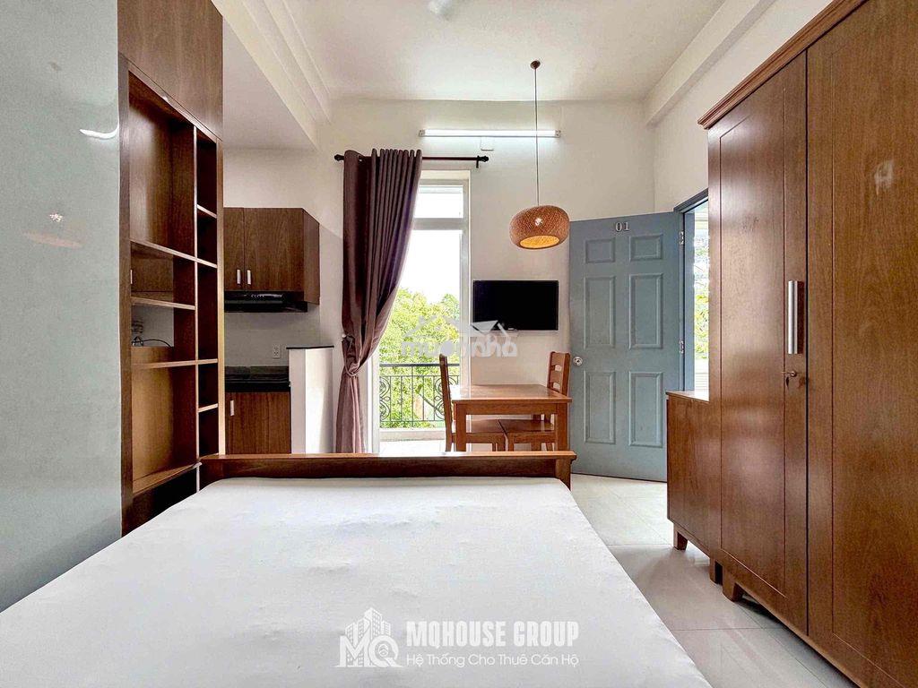 Cho thuê căn hộ studio bancol cực đẹp hiện đại ngay khu sân bay - 4