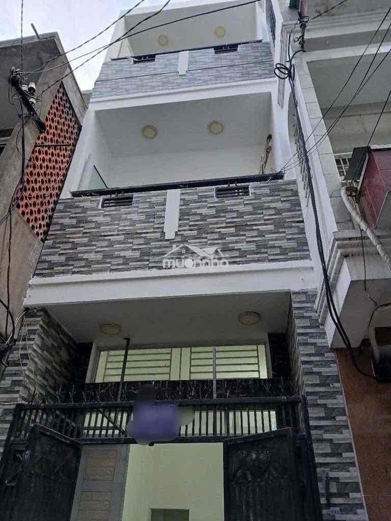 Nhà nguyên căn q10 nguyễn tiểu la 4 tầng 38m² 5 pn chỉ 16tr-ở/vp oke