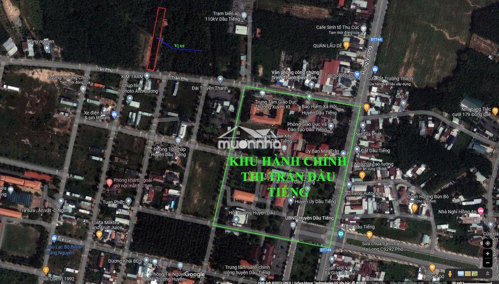 Bán đất ngay tại đường trần phú, trung tâm thị trấn dầu tiếng. - 3