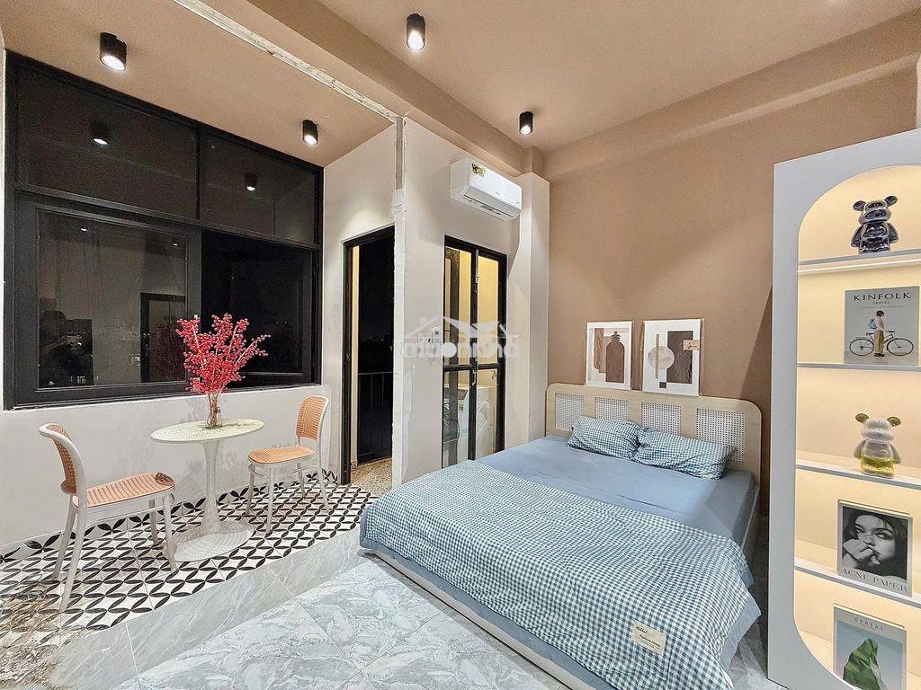 Cho thuê chdv studio quận tân phú ban công gần aeon mall, vhu, huit - 3
