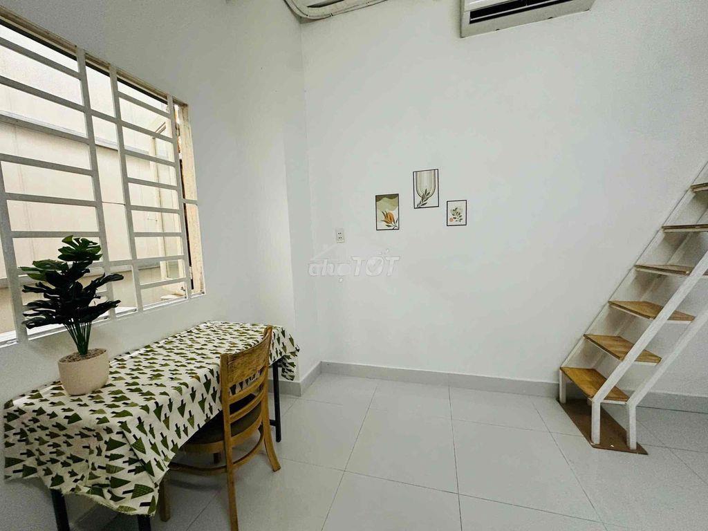 Cho thuê phòng trọ có gác rộng 30m2 ngay ngã tư ga gần đh ntt - 3