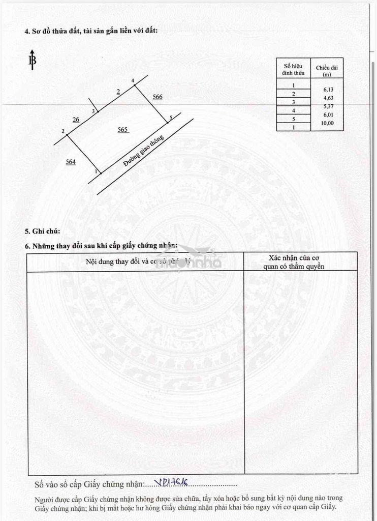 Đất thổ cư p.hiệp hoà gần cầu hiệp hoà sổ sẵn xe hơi tận đất 1,7 tỷ/lô - 4