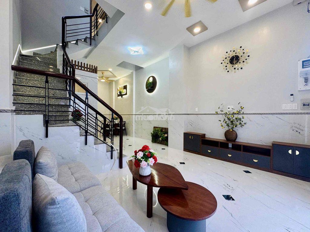 Nhà đẹp, mới, ở liền, hẻm xe tải đường mai xuân thưởng, p4, quận 6 - 2