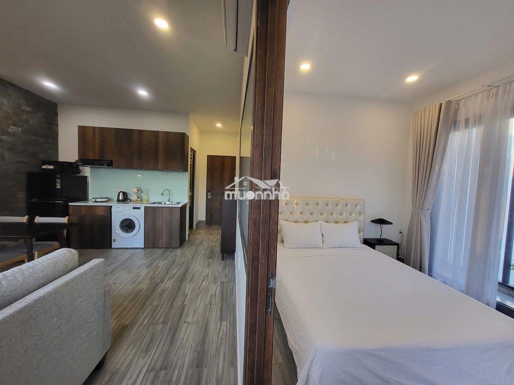 Cho thuê căn hộ nhiều ánh sáng - nội thất gỗ - kế bên sala, bason - 3