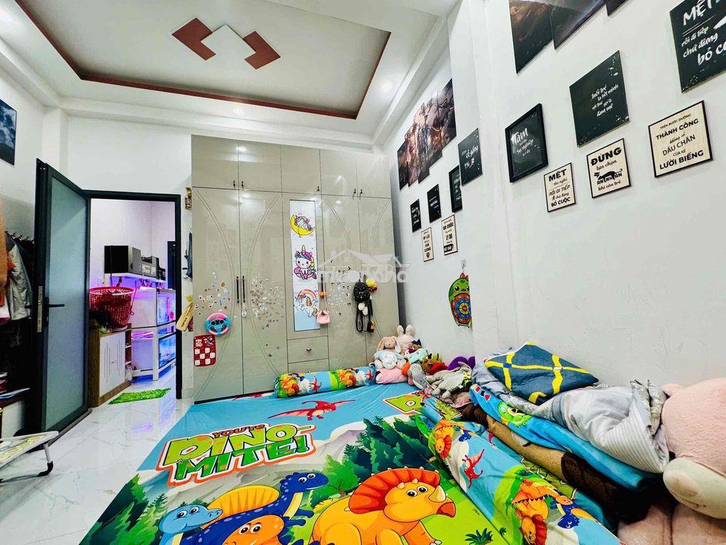 Bán nhà mới 4 tầng hẻm xe hơi 48m2 5pn bình đông cầu số 2 quận 8 - 4